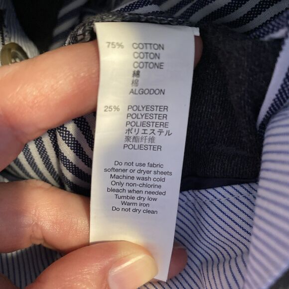 Gap Pants Mens 36x30 Gray Dress Trouser Tailored Straight Fit Career NWT - Picture 10 of 11